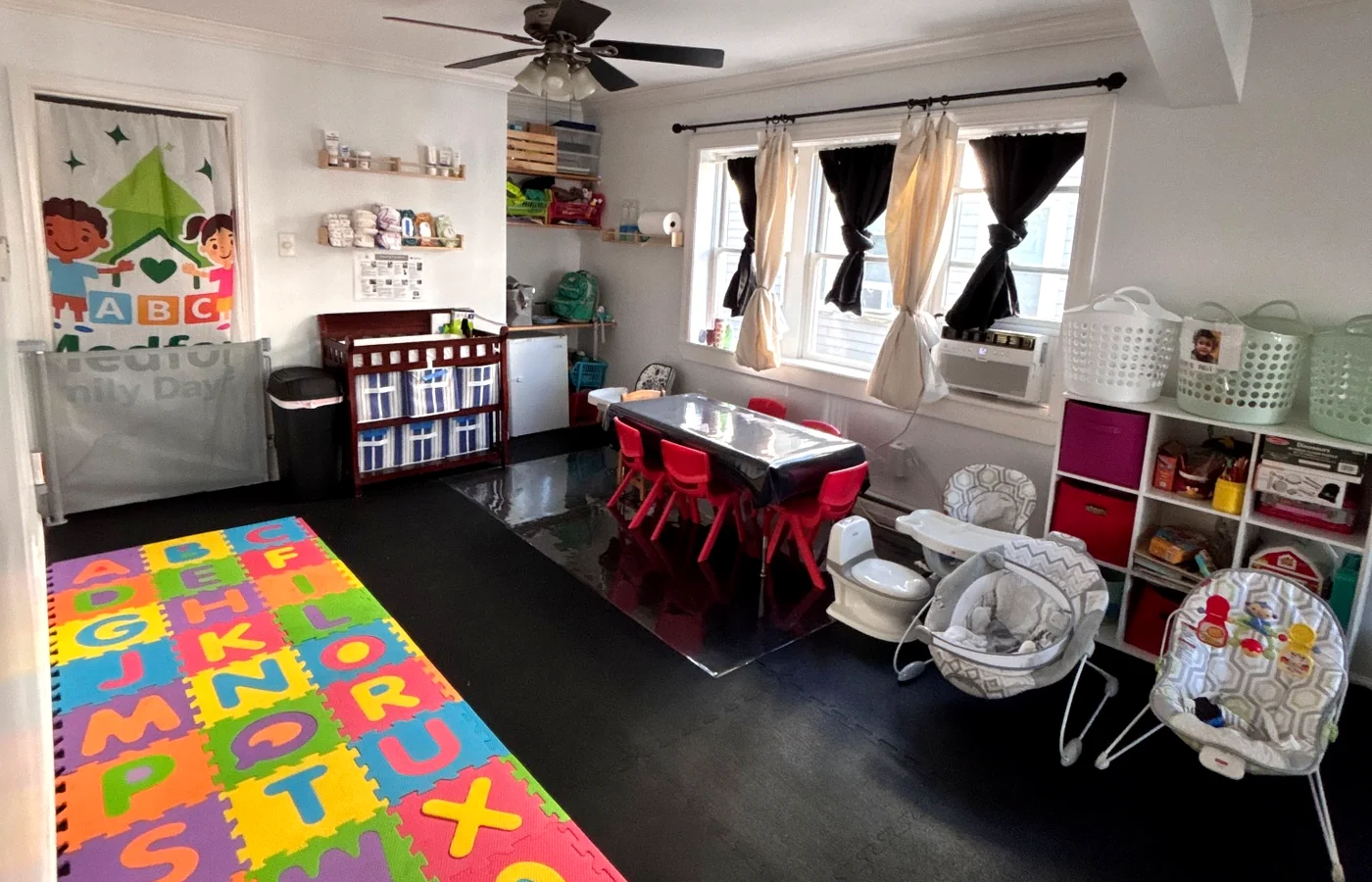 Indoor environment at Medford Family Daycare
